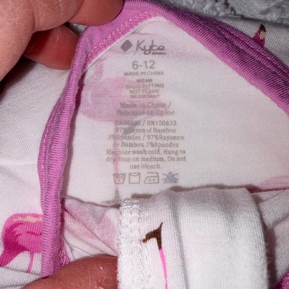 Kyte Baby • Flamingo Print Baby Onesie - Picture 4 of 4